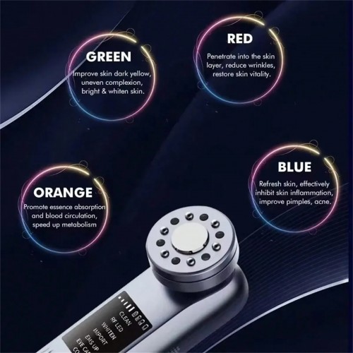 Micro-Current Electric Face Massager Vibrating Beauty Device Household Personal Care Tool for Face & Eye Skin Care