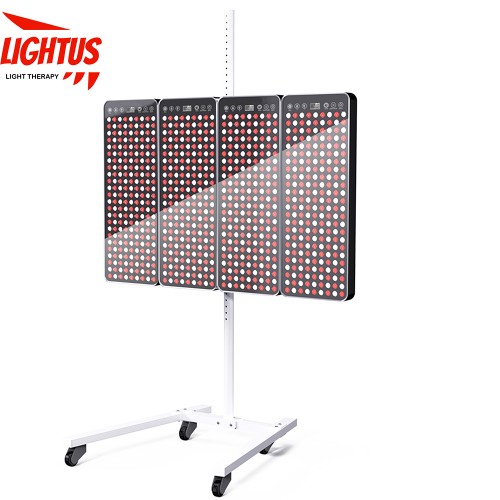 Lightus Hot Selling 660nm 850nm Infrared Red Light Therapy Red Nir Infrared LED Light Therapy Panel With Timer