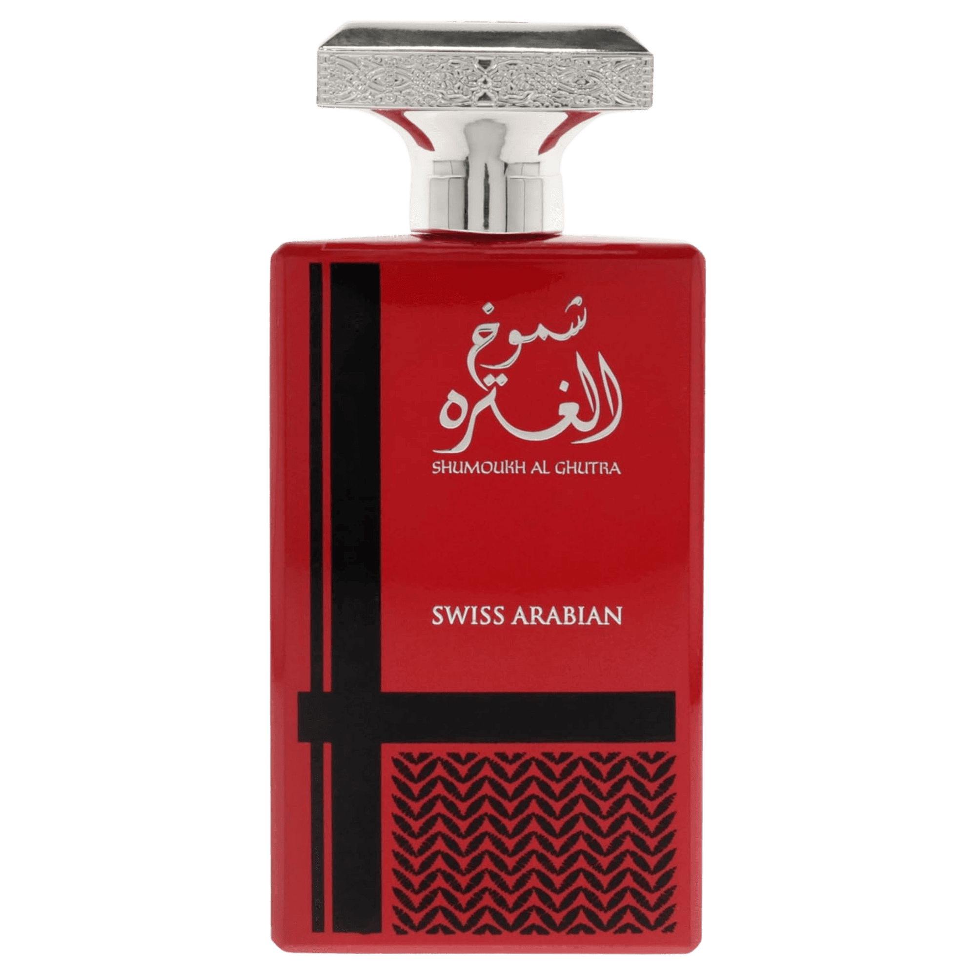Swiss Arabian Shumoukh Al Ghutra is a bold masculine fragrance opening with green galbanum, apple & violet, wrapping into a leathery, vanilla musk base.