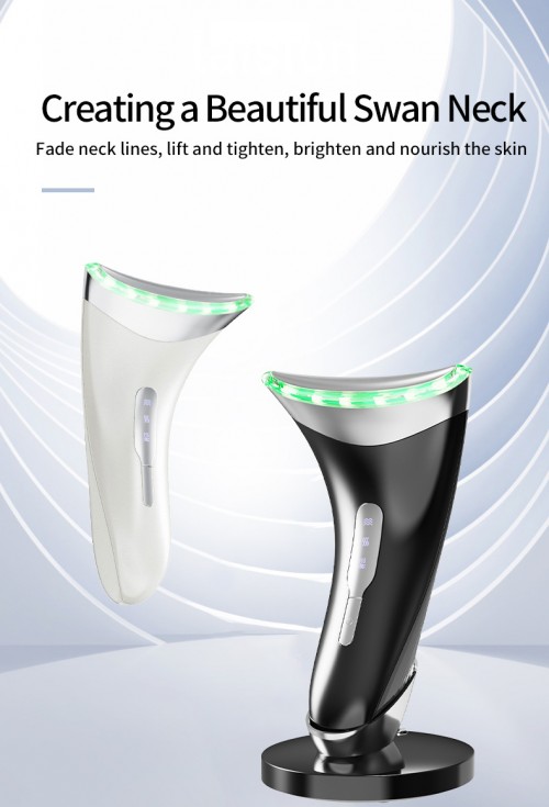 Electric Neck Beauty Instrument To Reduce Neck Wrinkles, Nasolabial Fold Care and Beauty EMS Micro-current Massager