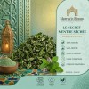 premium moroccan dried mint leaves