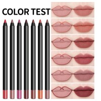 Sharpenable Gel Lip Liner Pencil Private Label OEM ODM, Waterproof Sweat‑Resistant Long Lasting Smooth Application Custom Colors