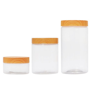 2021 Hot Sale New Style Customized Wholesale Clean Cream Jars Plastic Cosmetic Jars