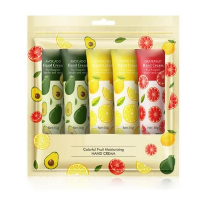 2023 Wholesale Chamomile Moisturizing 30g*5 Hand Cream Set