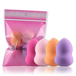 4pcs Makeup Sponge Blender Foundation Powder Puff Multi Shape Sponges Cosmetic Puff Makeup Tools Facial Make Up Sponge