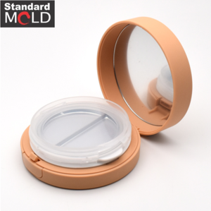 Air Cushion Compact Dual type Cosmetic Containers and Packaging with mirror made in Korea