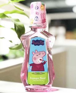 Alcohol-free Bubble gum Flavor children Liquid Mouthwash