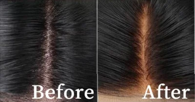 Amazon Hot Sell Medium Brown Lace Tint Spray for Lace Wigs Customized Hair Extensions Tool Beauty Supply