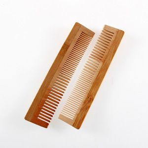 bamboo wooden combs custom hotel wood comb