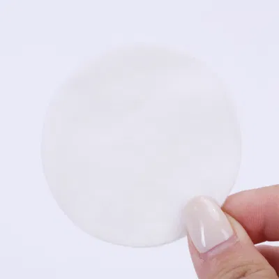 Basic Customization Factory Supply Gauze Layer Two-Sided Spun Lace Non Woven Disposable Round Cotton Pads for Salon