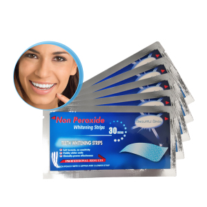 Beautiful Smile Non Peroxide Teeth Whitening Strips 3D Tooth Bleaching Strips