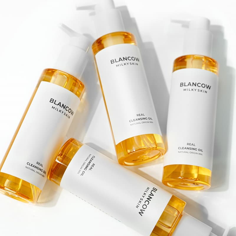 BLANCOW MILKY SKIN REAL CLEANSING OIL 190ML