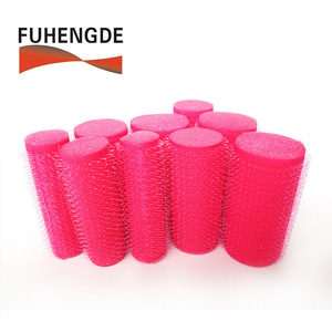 bright colors custom pattern printing Sponge foam hair sleep roller for hair curls