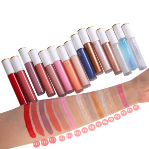Colorful Charming Shiny Lip Gloss Custom Your Private Label Lip Gloss