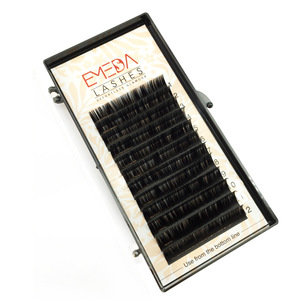 Custom private label Russian Eyelash Extension Mink Eyelash PBT With Trays