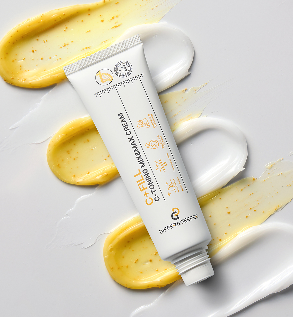 DIFFER&amp;DEEPER_C-Toning Mix&amp;Max Cream, Brightening cream, Vitamine C