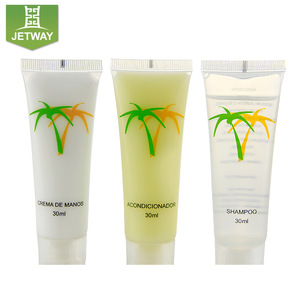 Disposable cheap hotel shampoo and hair conditioner