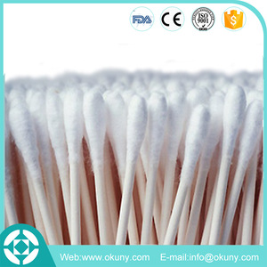 Disposable household Wooden Cotton Swabs/cotton buds