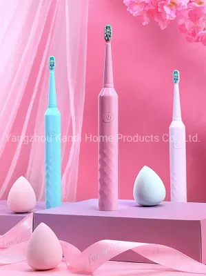 Eccentric Wheel 3 Colors Washable Ipx7 Rechargeable Electric Toothbrush