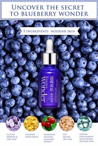 Effective Moisturizing Brightening Vitamin C Blueberry Acid Hyaluronic Skin Care Serum