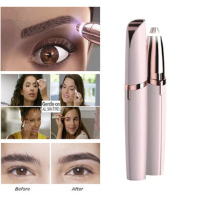 Electric Face Eyebrow Hair Remover Epilator Mini Eyebrow Shaver Razor Instant Painless Portable Epilator Shaving Eyebrow Trimmer