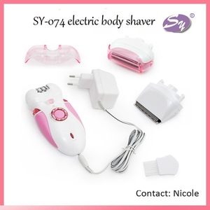 Electric hair removal body shaver epilator for women