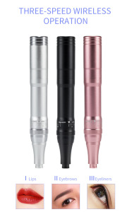 Eyebrow Semi Permanent Makeup Machine Kit Supply PMU Wireless Microblading Pen