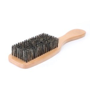 factory make  wood handle boar bristle brush hair comb