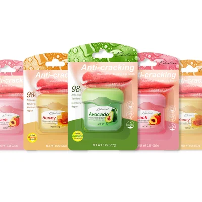 Factory Wholesale Moist Collagen Lip Sleeping Mask Lip Fruit Essence Scrub Set