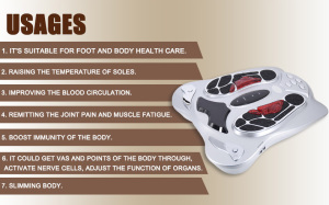 feet massager Blood Circulation foot spa machine EMS Electric foot spa massager