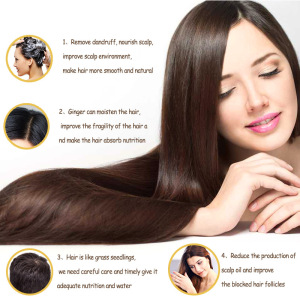 Free Sample Private Label Envase Para Biotin Clear Ginger Black Hair Growth Shampoo