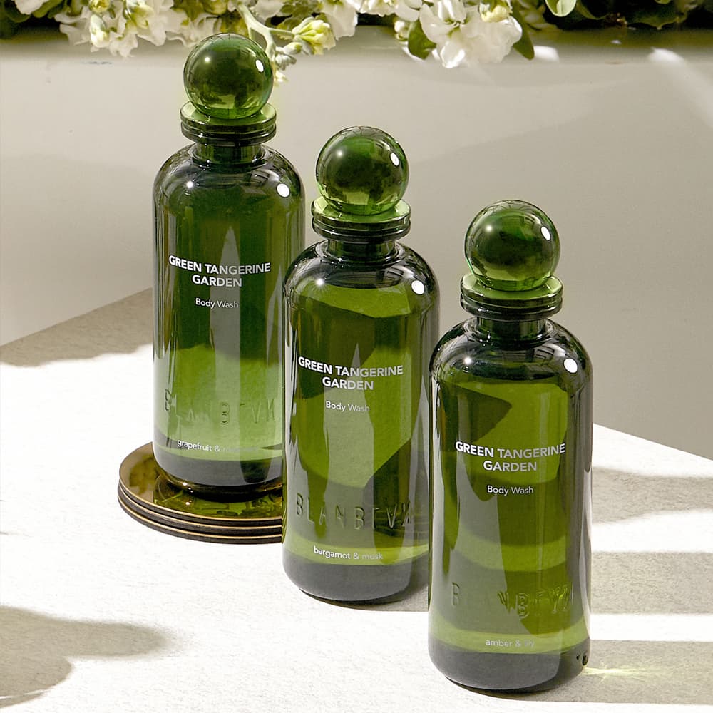 GREEN TANGERINE GARDEN BODY WASH (3 TYPE)  