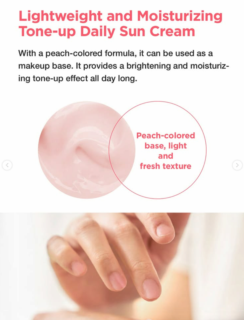 INVU Niacinamide Tone-up Sun Cream