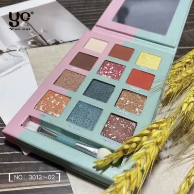Kj313 Wholesale Cheap Colorful Cosmetic Eyeshadow Palette Glitter Eye Shadow Pigmented Makeup Have Stock