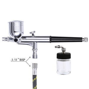 LinhaivetA cake air brush gun airbrush tattoo kit mini spray machine hobby set