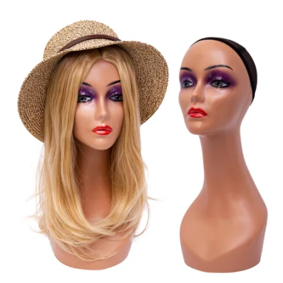 Mannequin Head for Wig Display Wig Head Stand Female Model Without Shoulders Mask Sunglass Hat Hair Wigs Display Stand