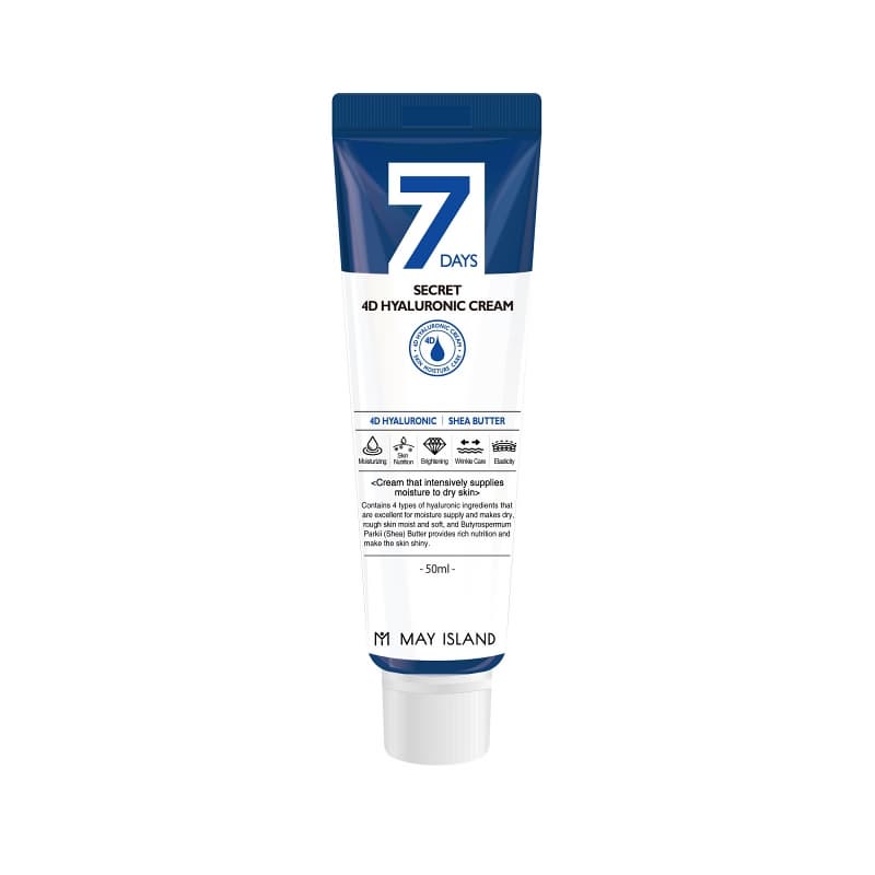 [MAY ISLAND] 7DAYS SECRET 4D HYALURONIC CREAM 50ml