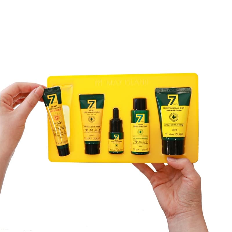 [MAY ISLAND] 7DAYS SECRET CENTELLA CICA MINI KIT SET