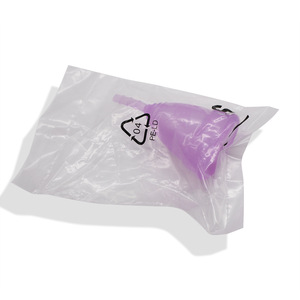 Medical Degrade Heathy Reusable Lady Silicone Menstrual Cup,Environmental and Health Design for Women Hygiene Care Menstrual Cup