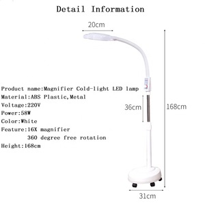 Microblading Accessories Wholesale High Quality Magnifier Tattoo Lamp Led Cosmetic Magnifying Lamp Led For Beauty Salon
