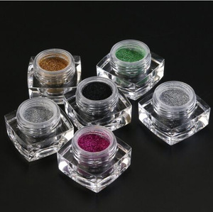 Multi color face glitter loose powder