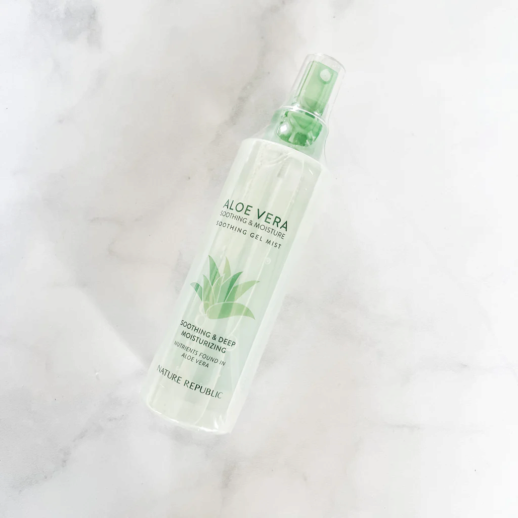 Nature Republic Aloe Vera 92% Soothing Gel Mist Korean Cosmetics Wholesale