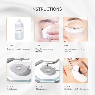 New Technology 3s Latex Free Volume in Bulk Extension Organic Private Label Eye Lash Glue Eyelashes Extensions Glue