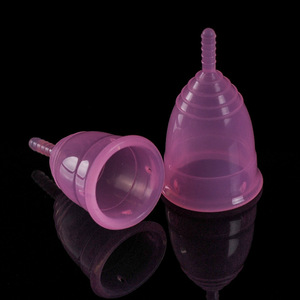 OEM Logo Reusable Silicone Menstrual Cup Girls Period Cup FDA CE