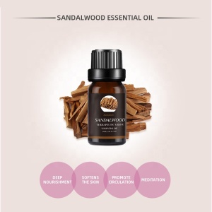 OEM ODM 100% Pure Essential Oil Organic Aromatherapy Sandalwood Essential Oil