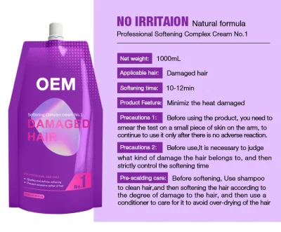 OEM ODM Best Salon Use Hair Perm Lotion and Digital Perm Lotion for Straight Perm
