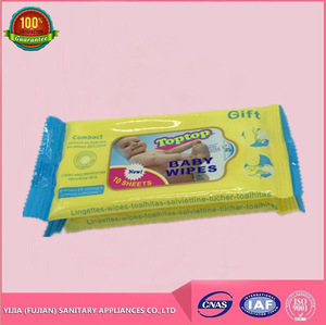 OEM Wholesale PH5.5 Handy Organic Baby Wet Wipe