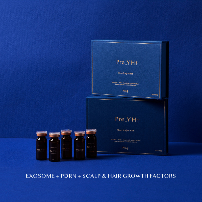 Pre_Y H+, Exosome  Scalp &amp; Hair, skin booster, Scalp &amp; Hair, mesotherapy, PDRN 