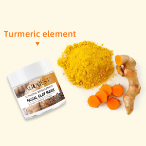 Private Label Whitening Nourishing organic Natural Calcium Bentonite Clay Turmeric Powder Face Mask skin care gift set