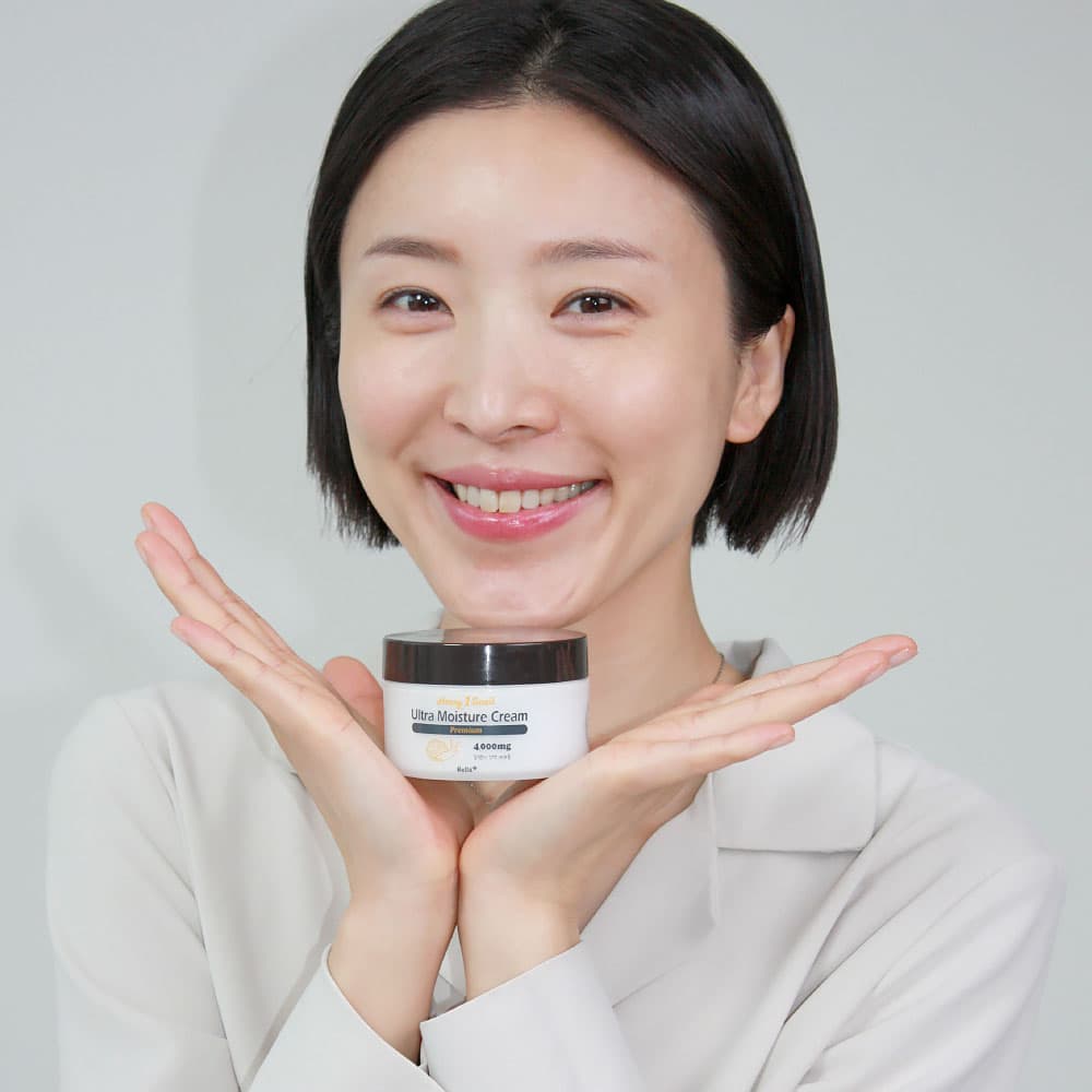 [Snail cream]Honey 1 Snail Ultra Moisture Cream Premium 80ml